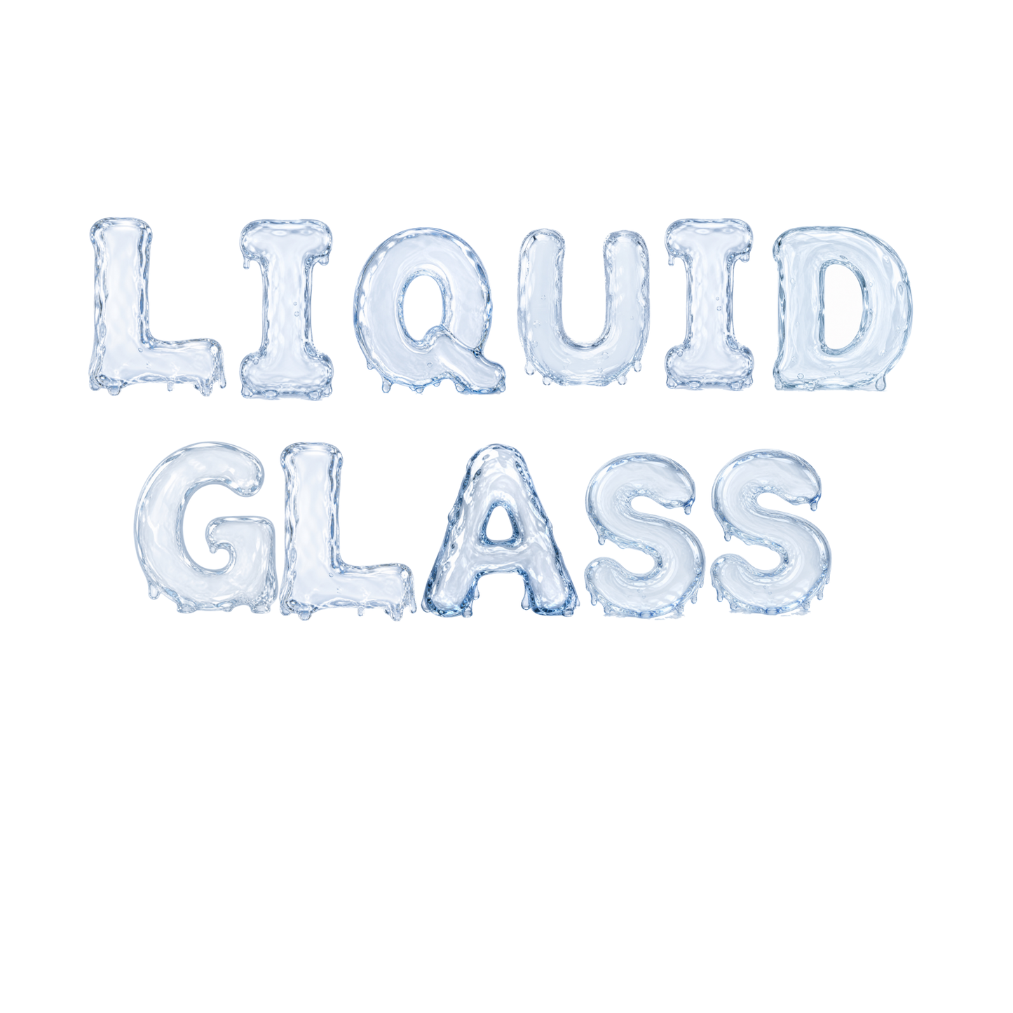 Liquid Glass font
