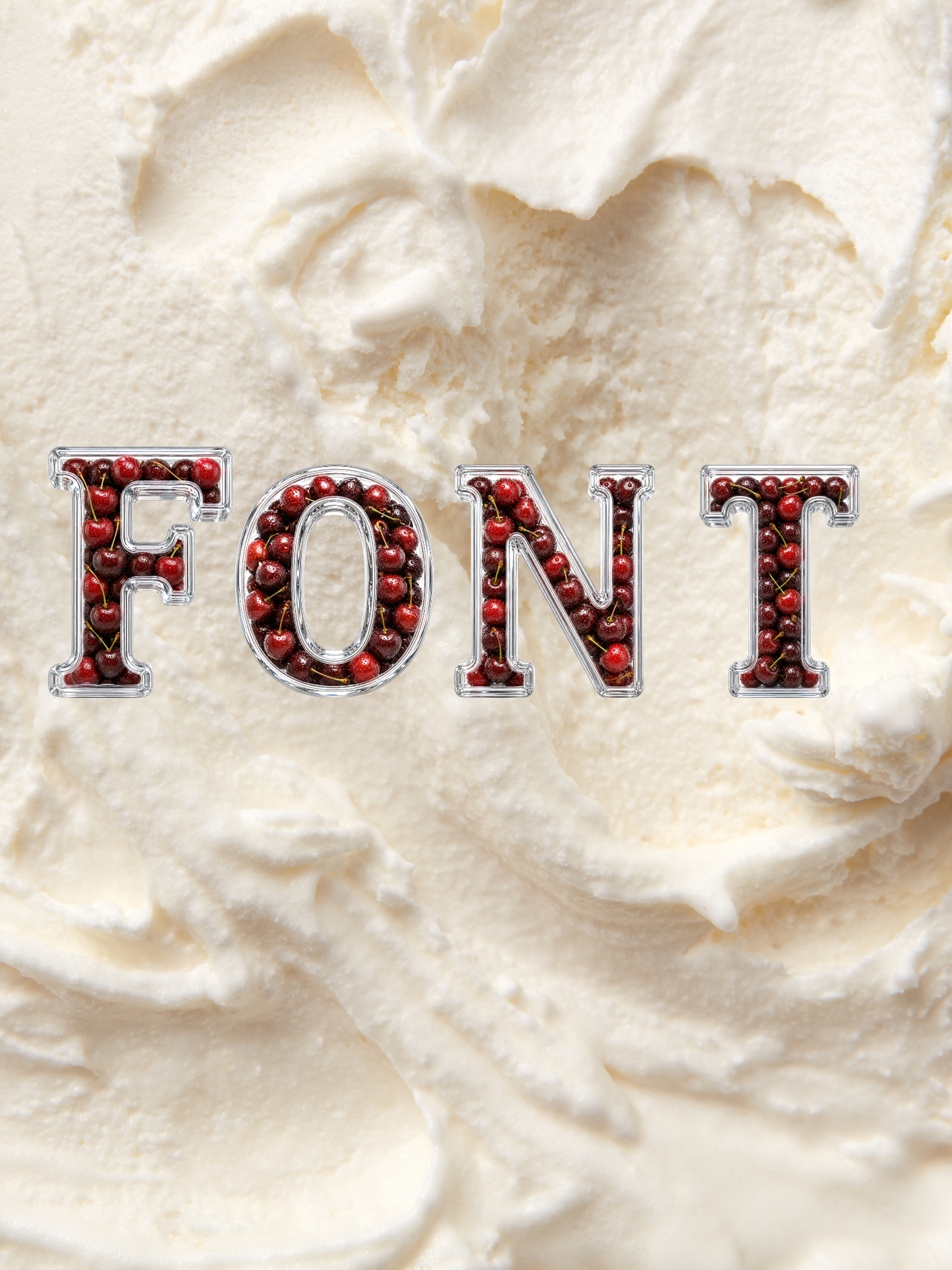 Cherry on top Font