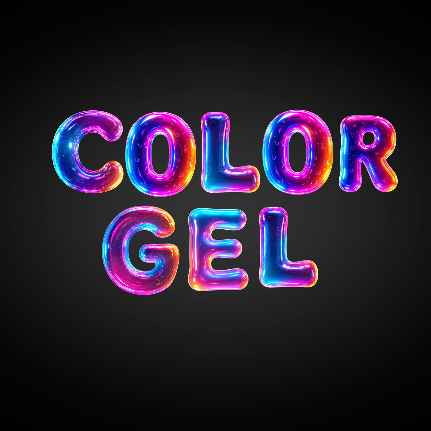 Color gel Font